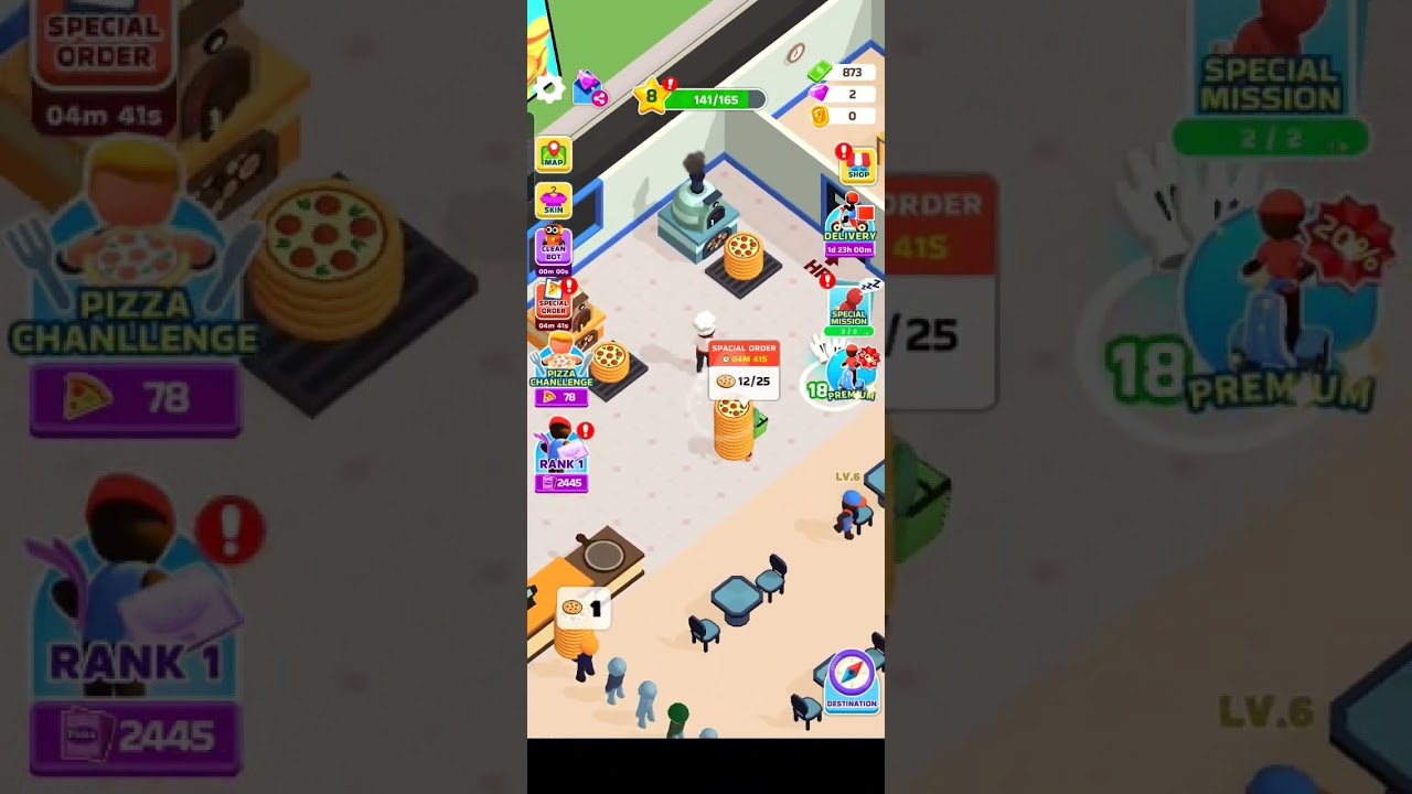 Pizza 🍕 Ready I Complete Special Order in 20 seconds Gameplay 