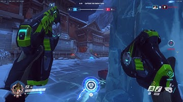 Overwatch CTF: Raptor goes 17 and 3 on Tracer w/ PotG and Score Board for kill streak