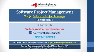 Software Project manager Urdu/Hindi | Lecture 04