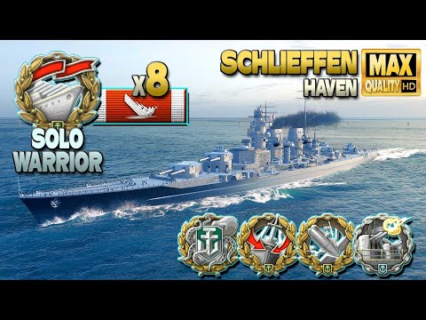 Видео: Schlieffen: Когда настоящая битва начинается на другой стороне - World of Warships