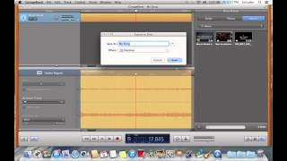 Mac: How to Rip/Extract the Audio From a Video Using Garageband '11