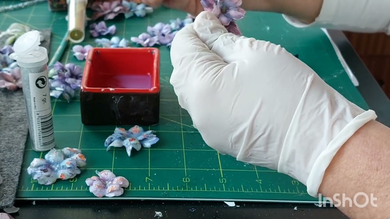 Tecnica e alcune creazioni in            - Sospeso Trasparente -