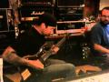 We Are The Fallen - John LeCompt recording a guitar solo on debut album - NRG Studios 11.3.09