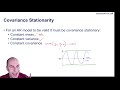 AR(1) and AR(2) Models Explained | Covariance Stationarity for CFA