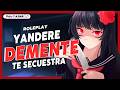 YANDERE DEMENTE TE PERSIGUE 🔪🩸ASMR| Roleplay ESPAÑOL