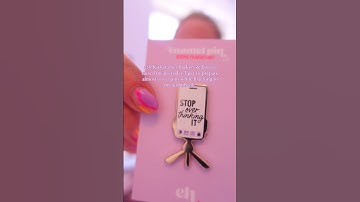 Prepping 1000+ enamel pins thanks to Kickstarter! 🥹💜