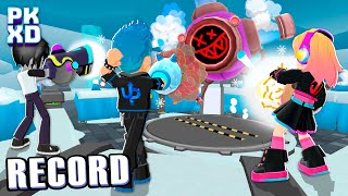 ⏱️ Novo RECORDE no Freezing Fun de Natal no PK XD
