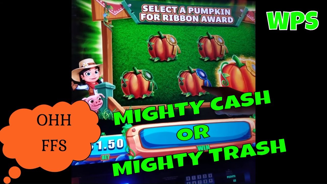 MIGHTY CASH OR MIGHTY TRASH 🎃WICKED PENNY SLOTS LOVES FARMVILLE 🎃 - YouTube