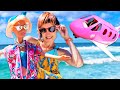 Барби летит на море в Турцию? Видео для девочек про куклы. Игры на пляже и Маша Капуки