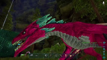 Ark how to spawn in and colour a wyvren with admin commands