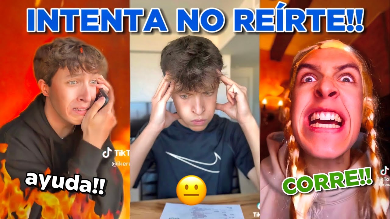 1 HORA DE SI TE RÍES PIERDES DE IKER UNZU !! Tiktoks Graciosos y Divertidos 2024 !!