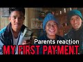 MY FIRST PAYMENT | THANK YOU SO MUCH FOR SUPPORTING ME 🙏,I SURPRISE MY PARENTS 😅