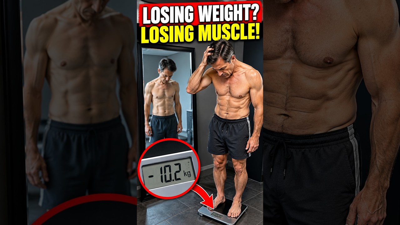 HOW TO LOSE FAT WITHOUT LOSING MUSCLE #shorts