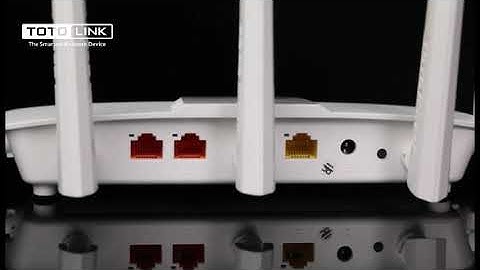 TOTOLINK - AC1200 Wireless Router無線路由器-A810R Demo