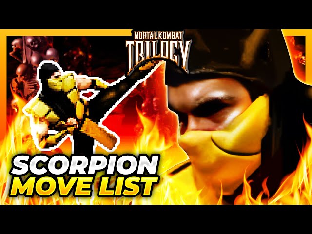 Mortal Kombat Trilogy - All SCORPION Fatalities 