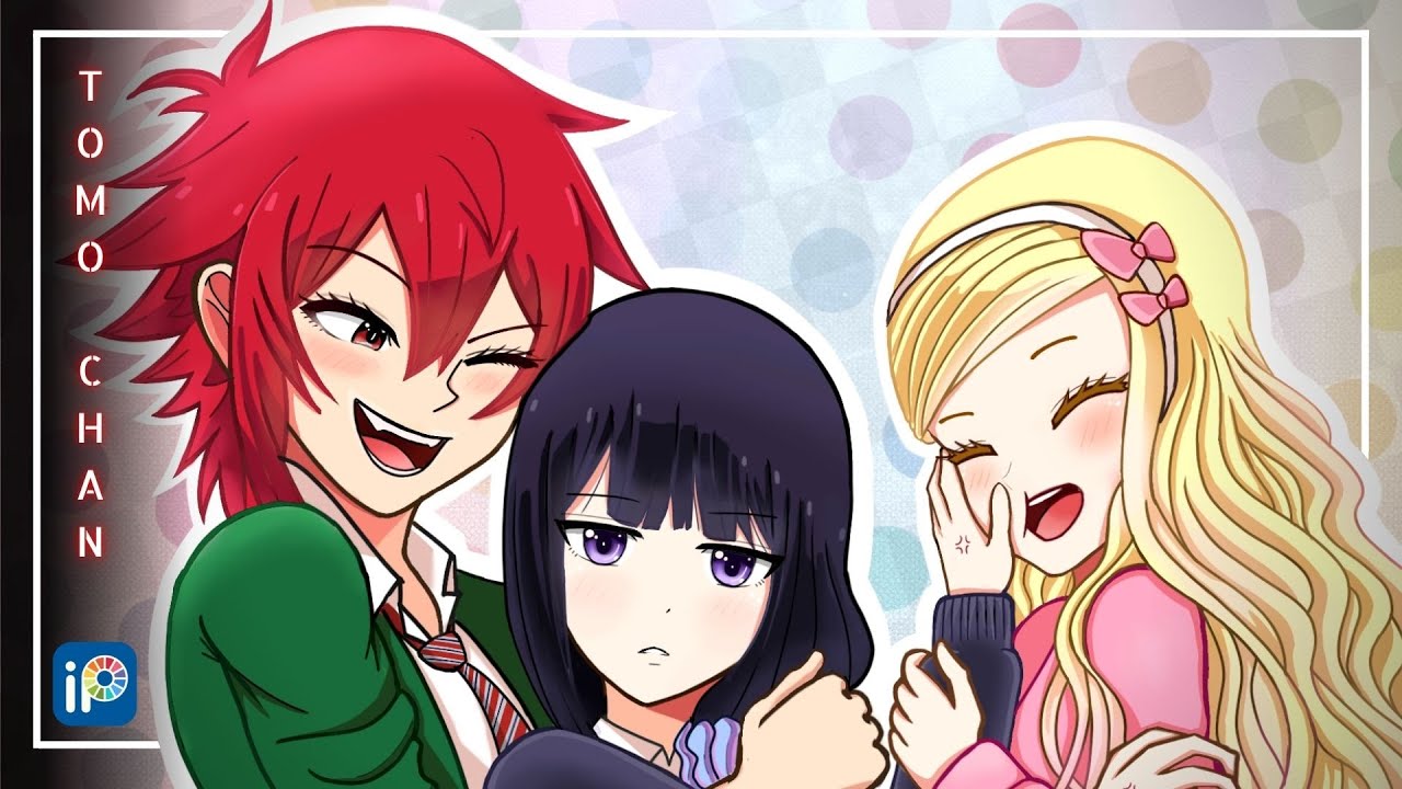 Tomo-chan is a girl (Tomo-chan wa onnanoko) #manga #coloredmanga  #AizawaTomo #CarolOlsen #GondouMisuzu