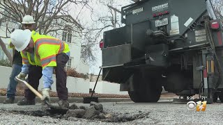 City of Fort Worth focusing on pothole repairs after last week's ice storm