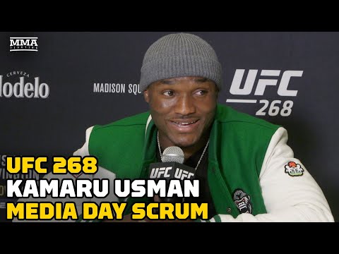 Kamaru Usman Wants To Fight Canelo Alvarez, Reacts To Khamzat Chimaev | UFC 268 | MMA Fighting