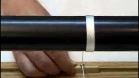 Building your first Fly Rod - Part 13 - Starting and ending a thread wrap...