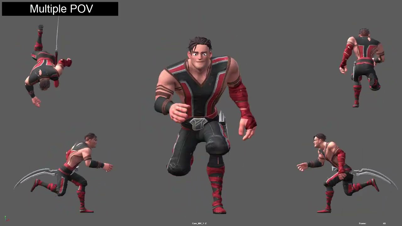 Uni Animations || Game Animations [Ninja Rig] [2022]