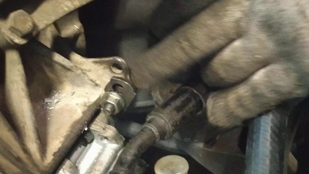 ауди а4 ставим насос гура с нивы шевроле переделка и смекалка - YouTube