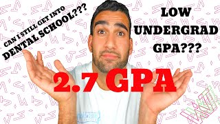 CAN I STILL GET INTO DENTAL SCHOOL WITH A LOW GPA??? | WAIT BABY FAMILY