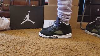 On Feet Only! Jordan Retro 5 \