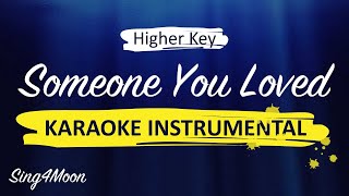 Video thumbnail of "Someone You Loved – Lewis Capaldi (Guitar Karaoke Instrumental) Higher Key"