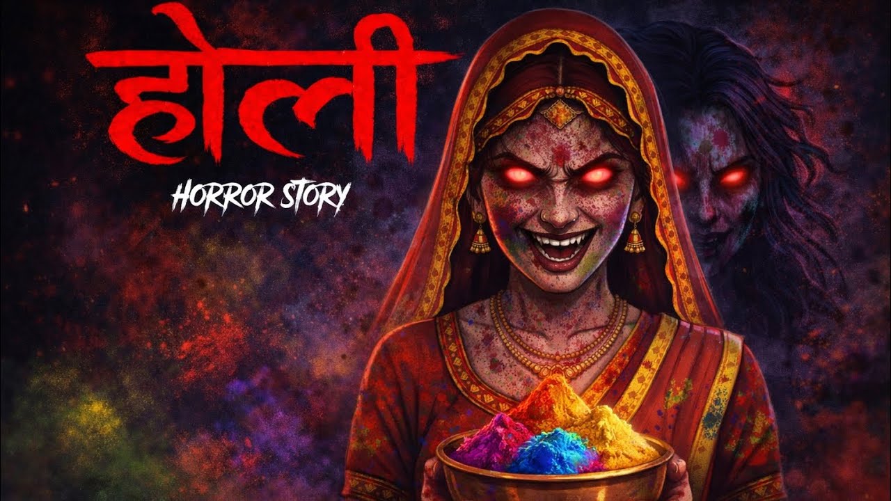 Holi Horror Story Hindi | Black Magic Horror Story | Holi Special Scary Story