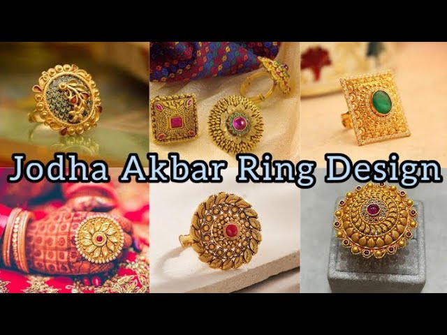 One gram gold adjestebal jodha ring for women