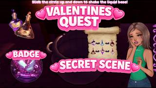 SECRET CUTSCENE IN DTI #dresstoimpress #roblox #valentines #quest #gaming