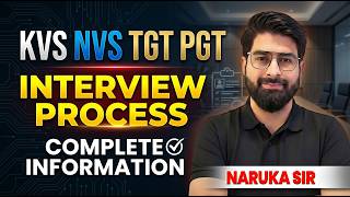 KVS & NVS Interview Process 2026 | Complete Guide for TGT & PGT #nvs #kvs