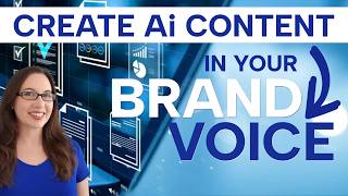 How to Create AI Content in Your Brand Voice (Free Mini Course + Brand Compass Template)