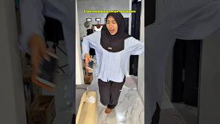 Si doi kesandung sampe batal puasa #shorts #minivlog #com...
