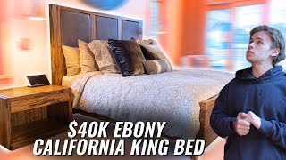 Our Client Spent $40k On A Custom Ebony Bed
