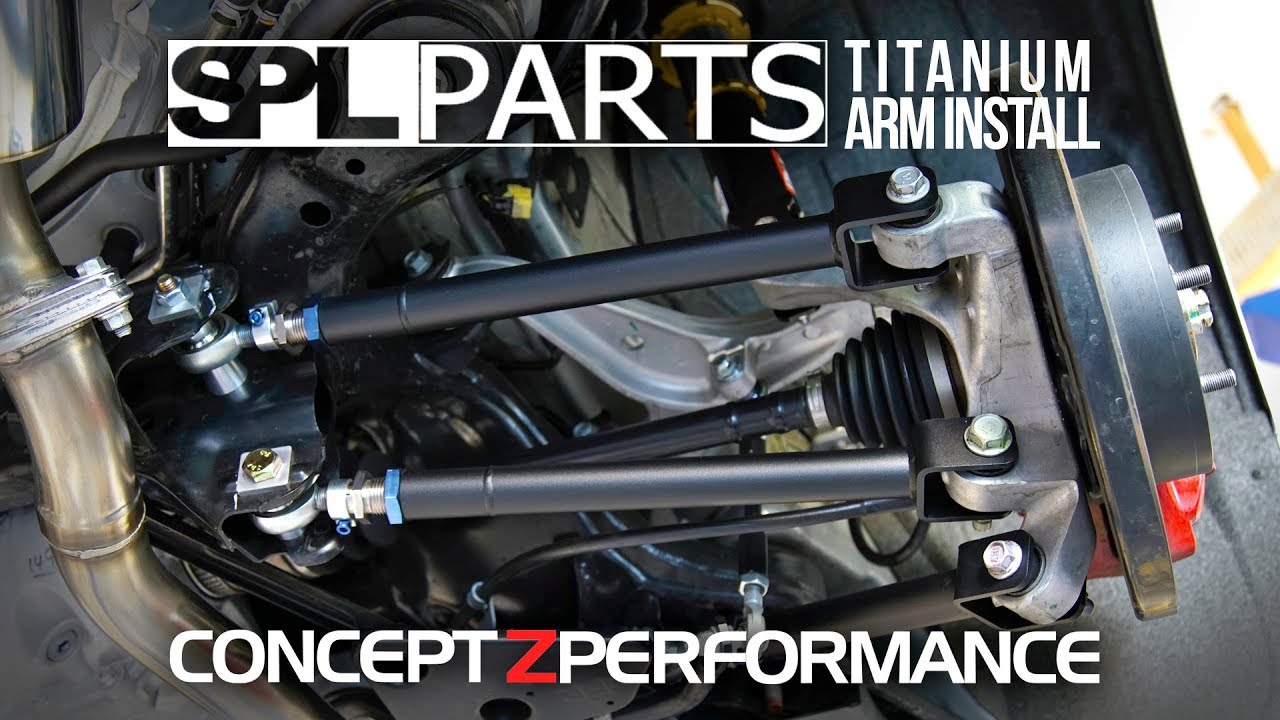 Infiniti Q60 Red Sport Suspension [PART 1] SPL Rear Control Arm