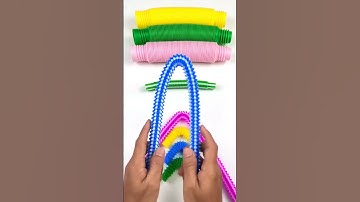 Happy Mini POP Creating Satisfying Robot#diy #relaxing #creative #asmrsounds #satisfyingvideo #happy