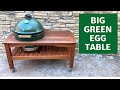 XL Big Green Egg Table