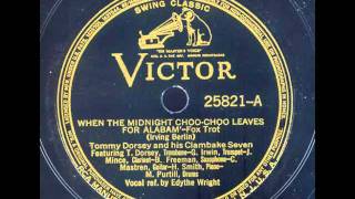 Edythe Wright When The Midnight Choo Choo Leaves For Alabam