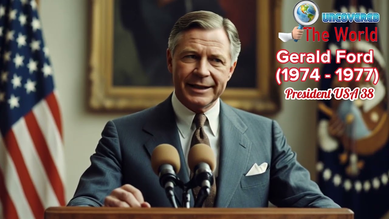 President USA 38 Gerald Ford 1974 - 1977 [World News Record]