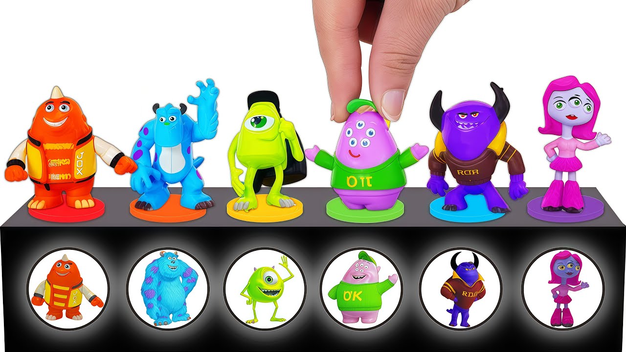 10 Minutes Satisfying with Unboxing Monsters, Inc Toy | ASMR Pixar Disney Compilation