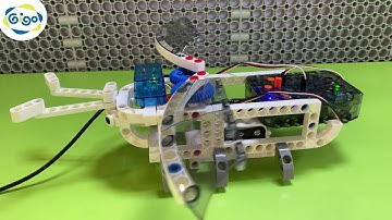 Gigo S4A PROGRAMMING BRICKS  #1204R Model 11 Firefly 12 Lift up Garage Door Product