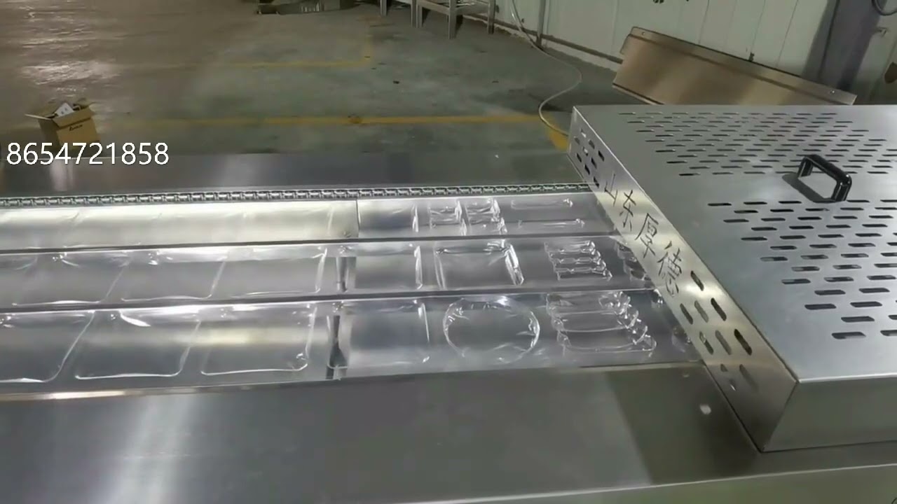 New updated mold changing system for thermoforming vacuum packaging machine, change mold in 1 minute