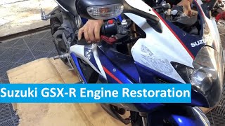 ซูซูกิ GSX-R ฟื้นฟูเครื่องยนต์