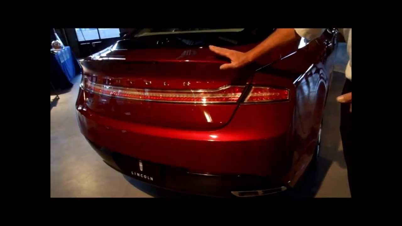 2013 Lincoln MKZ "Sneak Peek" Michael Ehle Technical Director