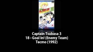 SNES - Captain Tsubasa 3 - 18 - Goal In Enemy Team @vgmoz
