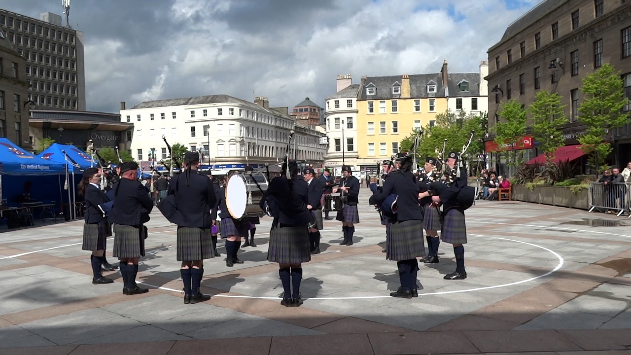 Grade Four B Badenoch And Strathspey Pipe Band Dundee Scotland YouTube