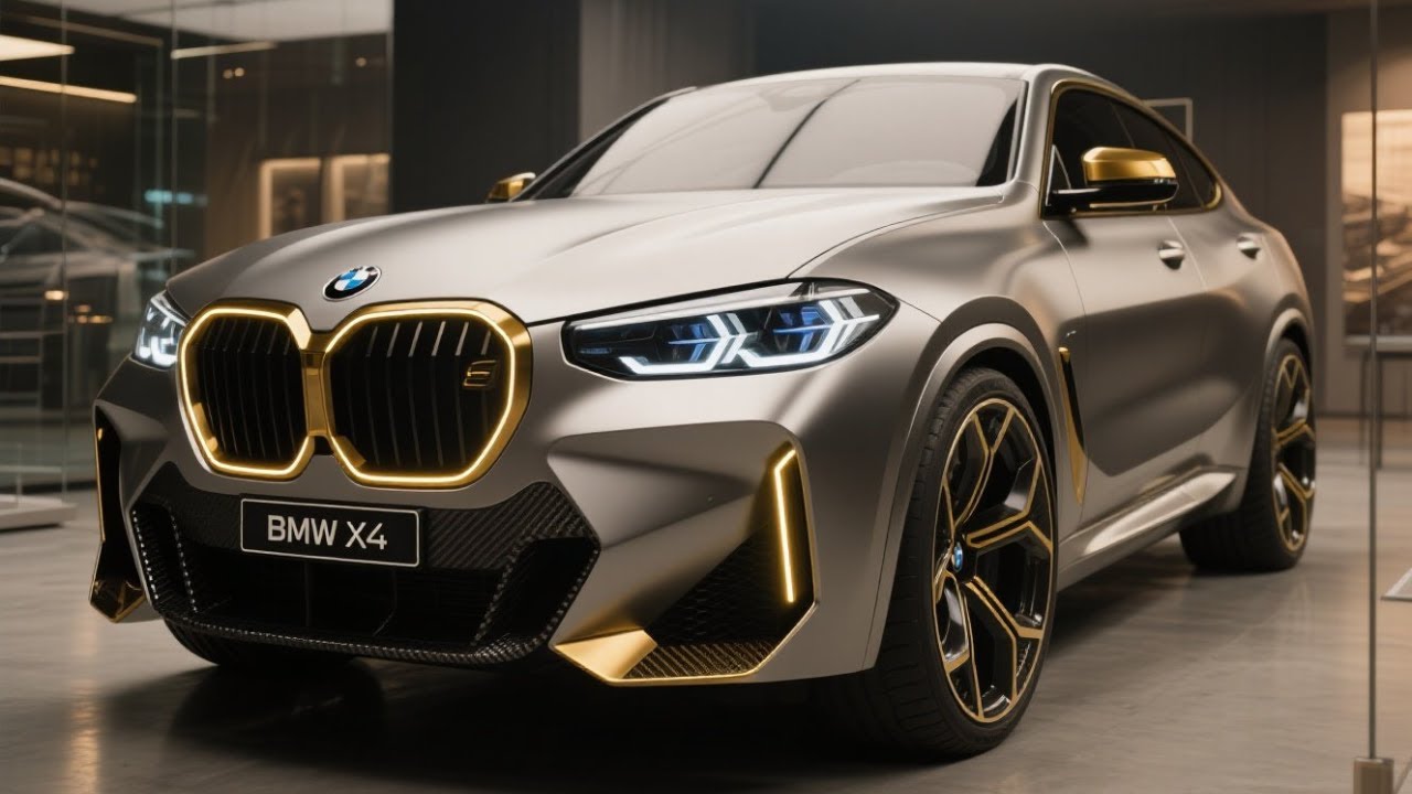 BMW X4 2026 года — самый смелый дизайнерский ход BMW!