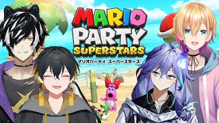【マリオパーティ】初めましてバトルだ！ w/成瀬鳴・影山シエン・夜十神封魔/水無世燐央【アップロー /ホロスターズ】