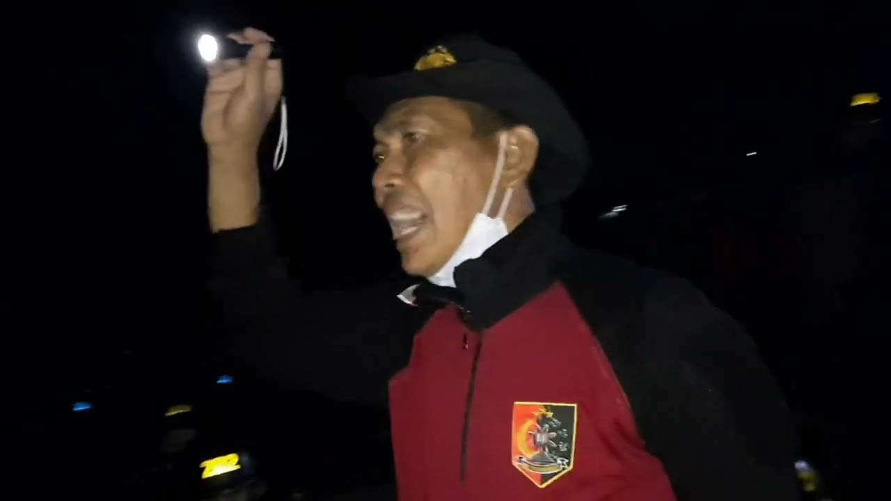 PLB...JURIT MALAM, Outbound Malam Ke Dua 》Siswa Bintara Polri AK-47 Spn Polda Kaltim